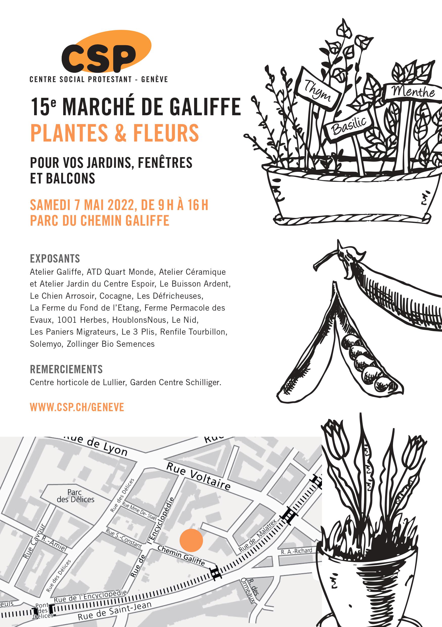 Flyer Marché Galiffe 2022