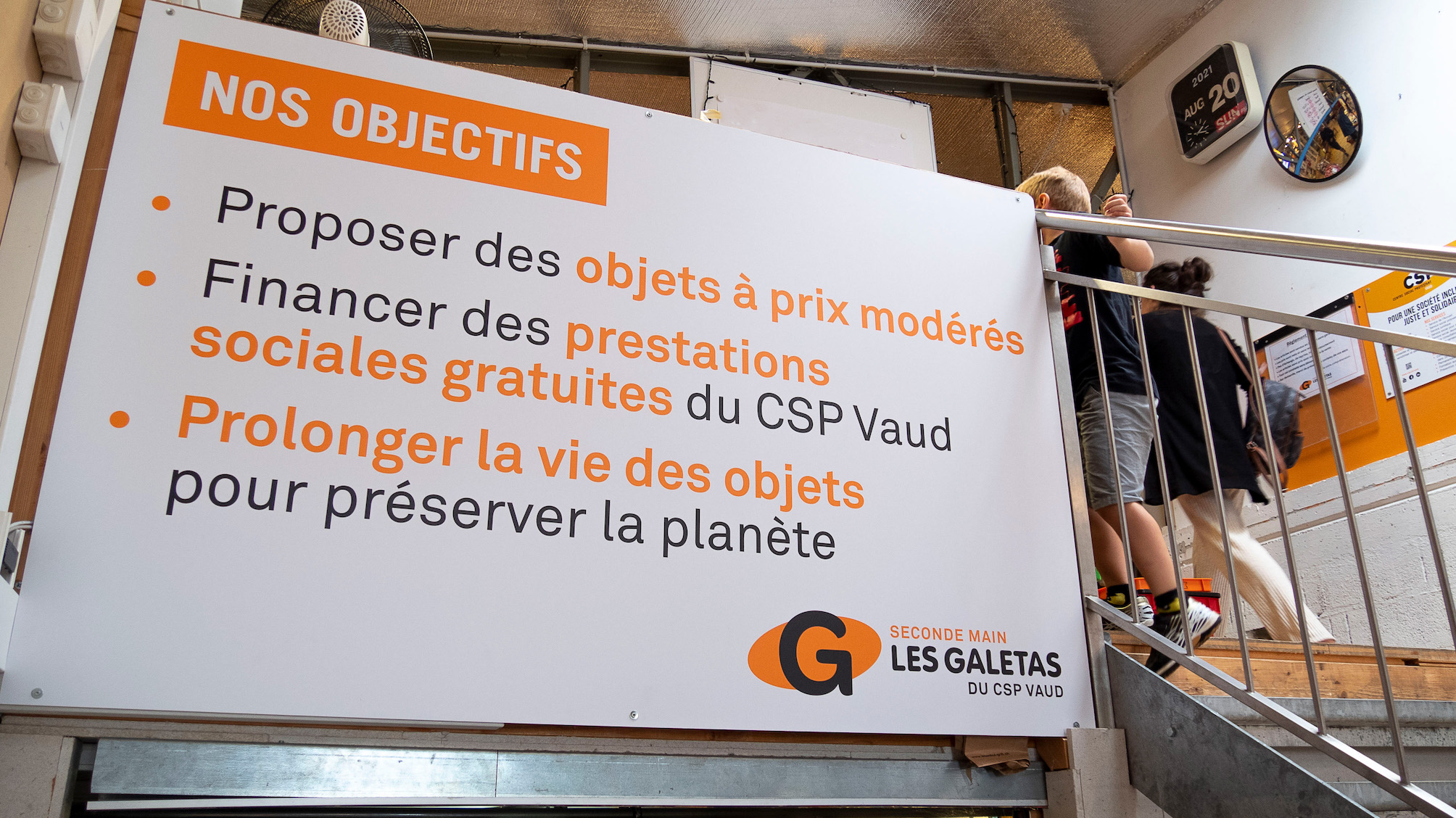 Objectifs des Galetas du CSP Vaud