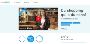 Crowdfunding pour le nouveau magasin du CSP Vaud