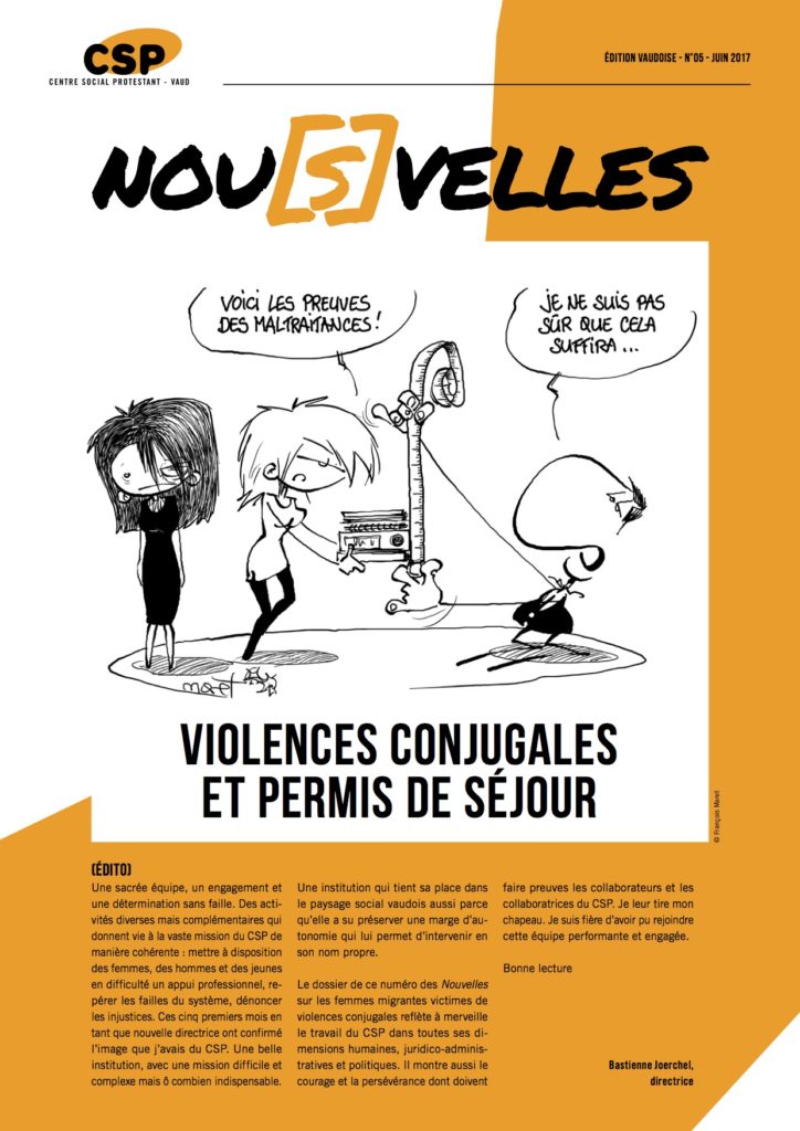 Violences conjugales et permis de séjour - CSP Vaud