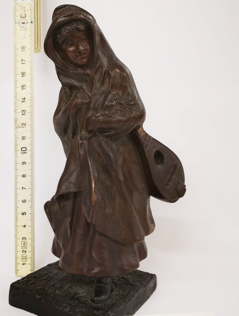 Bronze Rousseau Galetas de la Blécherette CSP Vaud