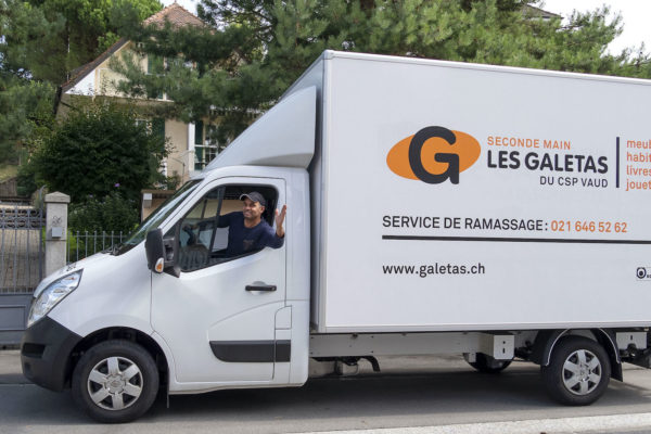 Service de ramassage - Les Galetas du CSP Vaud