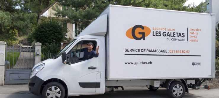 Service de ramassage - Les Galetas du CSP Vaud