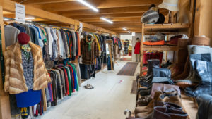 Nouvel espace pour les vêtements, chaussures, accessoires et le linge au Galetas de Montreux - CSP Vaud