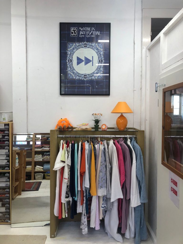 Nouvel espace vêtements du Galetas de Montreux - CSP Vaud