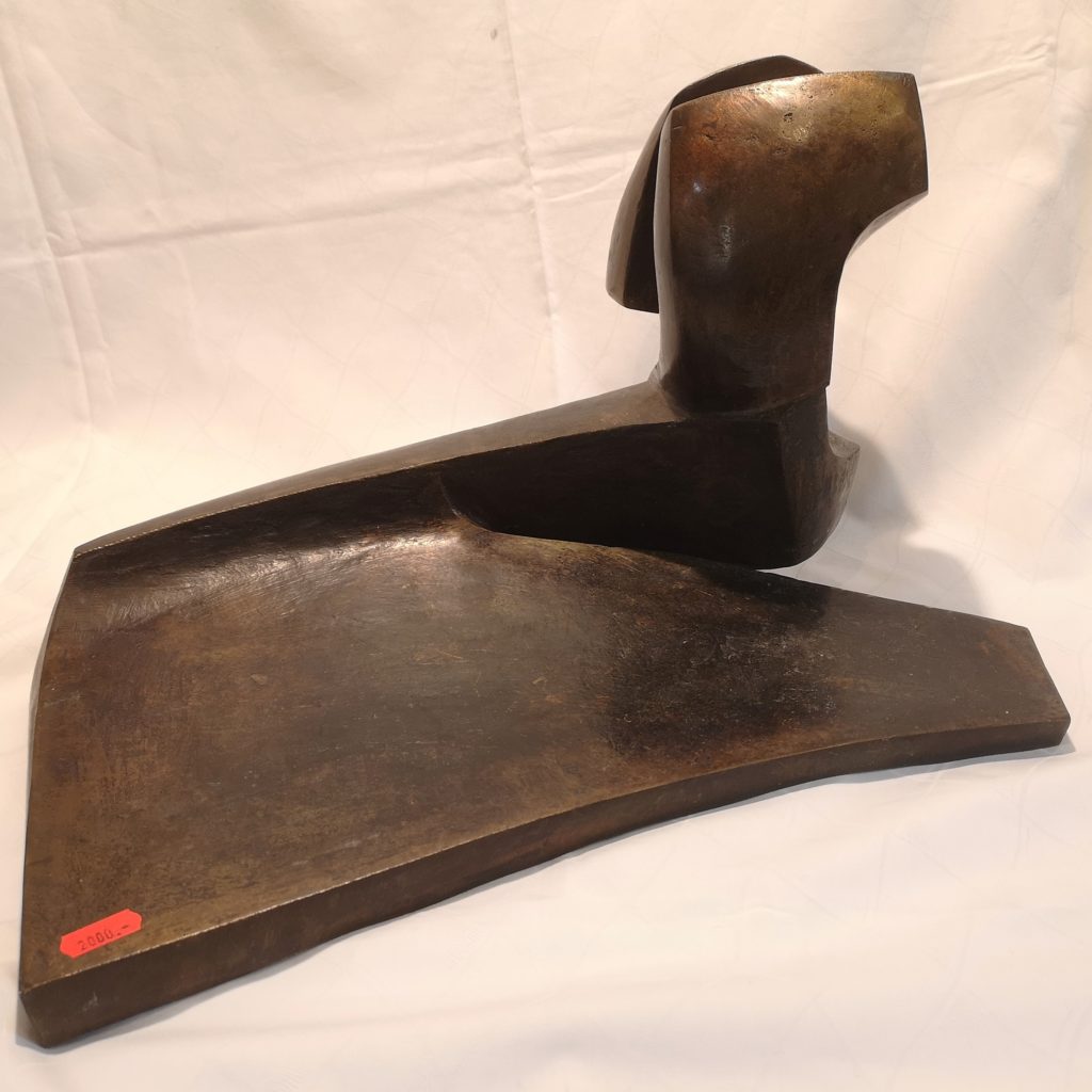 Sculpture bronze Georges Jaquier -no2 Galetas LaBlecheretteCSPVaud