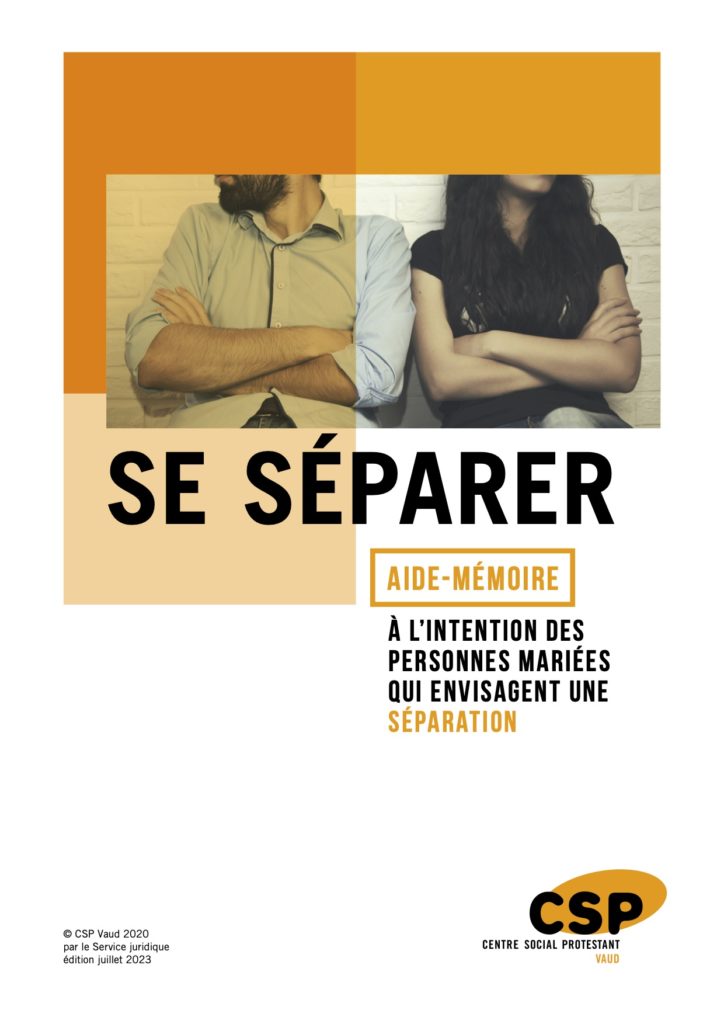 Se séparer - CSP Vaud