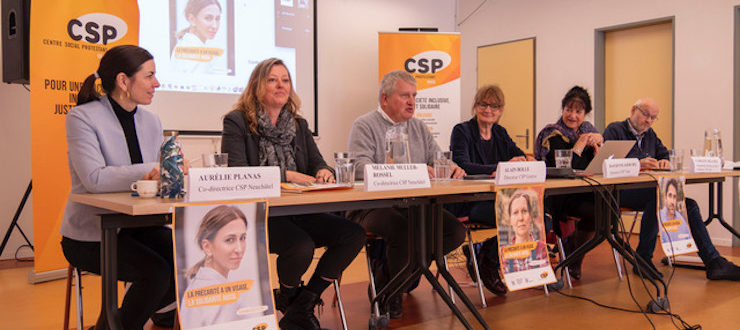 Précarité des jeunes - Conférence de presse des quatre CSP - 13.03.24