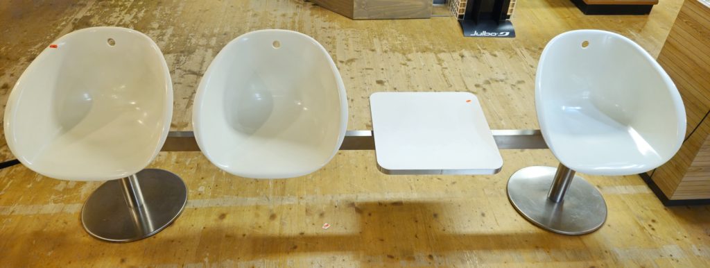 Banquette Pedrali "Gliss" en vente au Galetas de la Blécherette