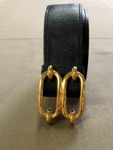 ceinture HERMES vintage taille 75 - Galetas de La Blécherette - CSP Vaud