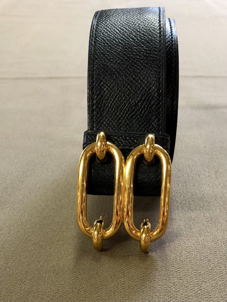 ceinture HERMES vintage taille 75 - Galetas de La Blécherette - CSP Vaud