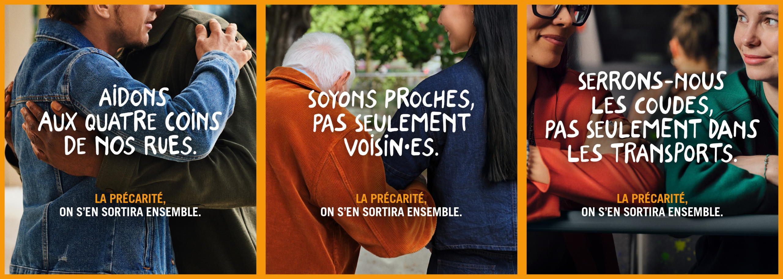 Campagne CSP la précarité, on s'en sortira ensemble